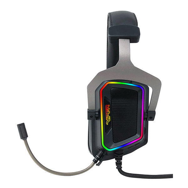 Patriot Viper V380 Virtual 7.1 Surround sound PC Gaming Headset W/ Enc Microphone and full Spectrum RGB (PV3807UMXEK) Patriot Viper V380 Virtual 7.1 Surround sound PC Gaming Headset W/ Enc Microphone and full Spectrum RGB (PV3807UMXEK)